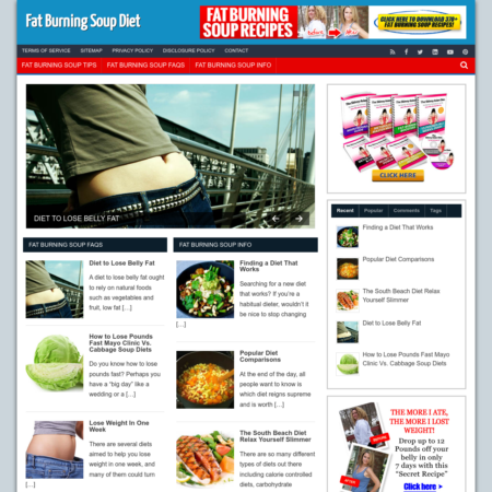 Fat Burning Soup Diet Website