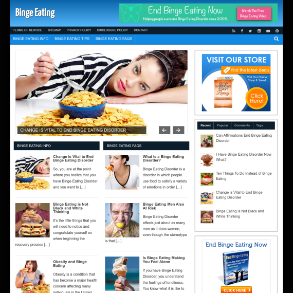 Binge Eating Website