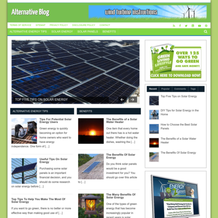 Alternative Blog Website