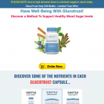 Glucotrust Landing Page Website