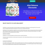 Altai Balance Landing Page Website