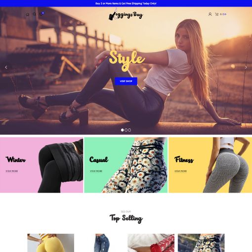 DropShipping LeggingsBug Store