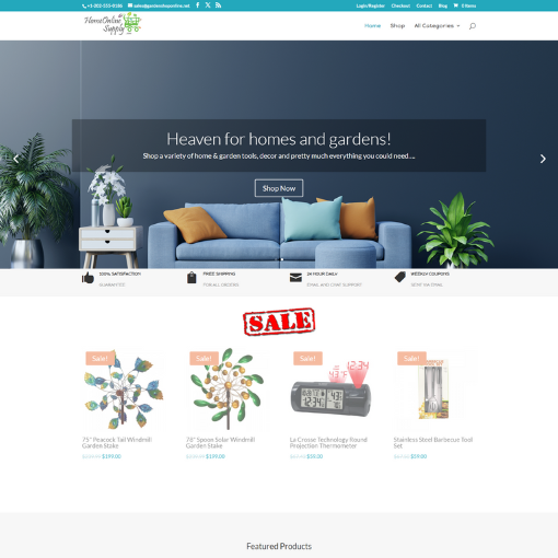 Home Garden Dropship Store