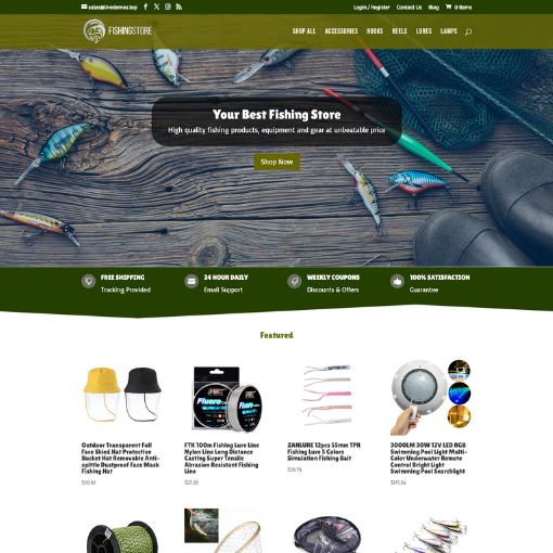 Fishing Dropship Store