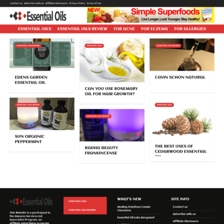 Essential Oils Blog