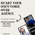Start your Own Voice Over Agency