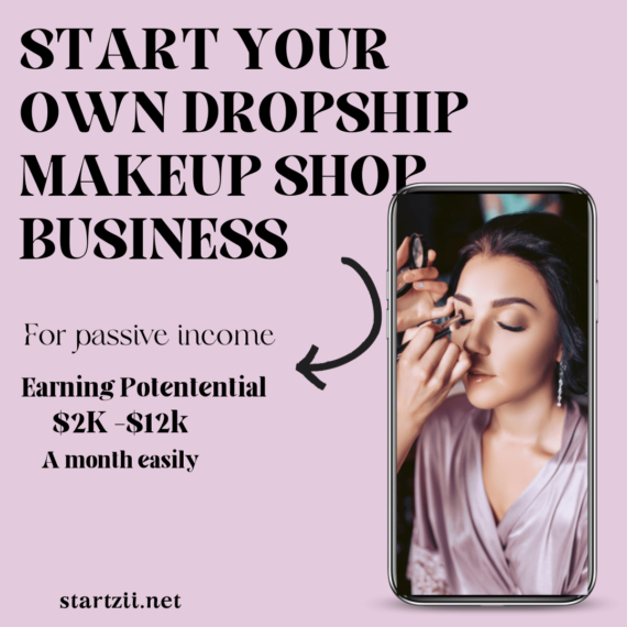 Start Your Own Dropship Makeup Shop Business